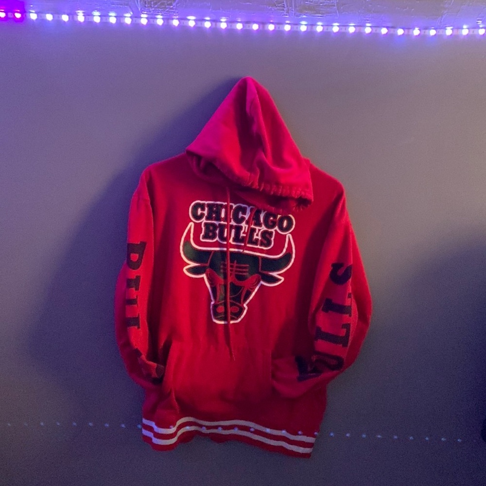 Chicago bulls Hoodie on red XL for men